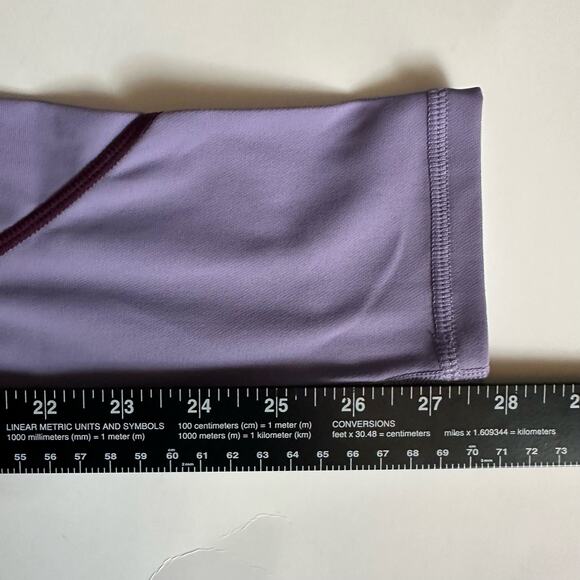 Fabletics High-Waisted Cold-Weather Pocket Legging Women’s size XS /4 Purple NWT - Picture 9 of 10